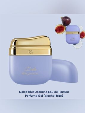 Dolce & Gabbana Blue Jasmine Perfume Gel - alcohol free - BNIB